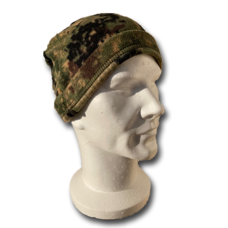Just Chill - Bonnet de couleur vert militaire avec imprimé